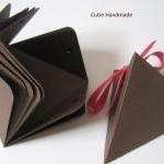 6 Medium Size Handmade Triangle Gift Box..