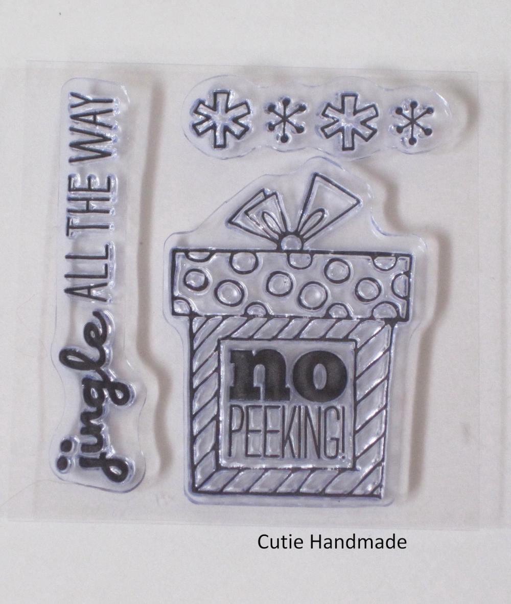 Studio G Clear Christmas Stamps, Cling Stamps, Rubber Stamps, Stamps, Supplies