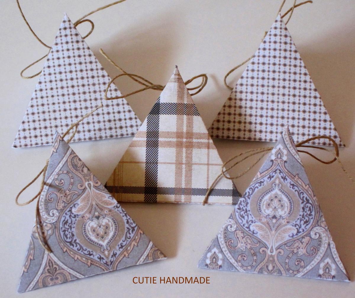 5 Handmade Decorative Favor Gift Box
