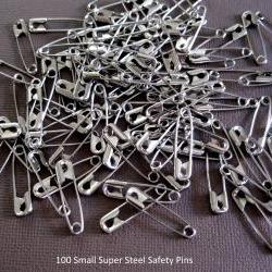100 Safety Pins, Chip Clips, Paper Clips,..